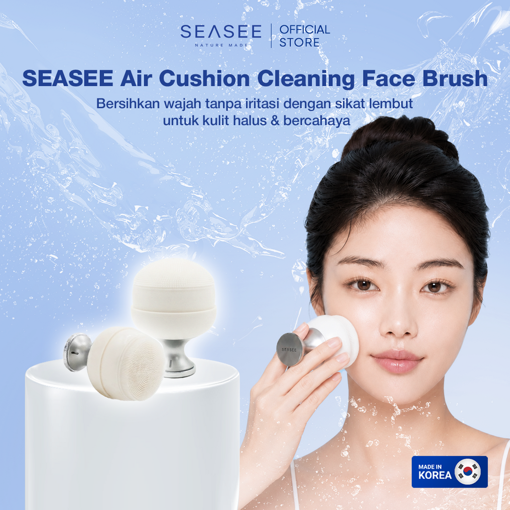 [BARU] SEASEE Sikat Pembersih Wajah Air Cushion