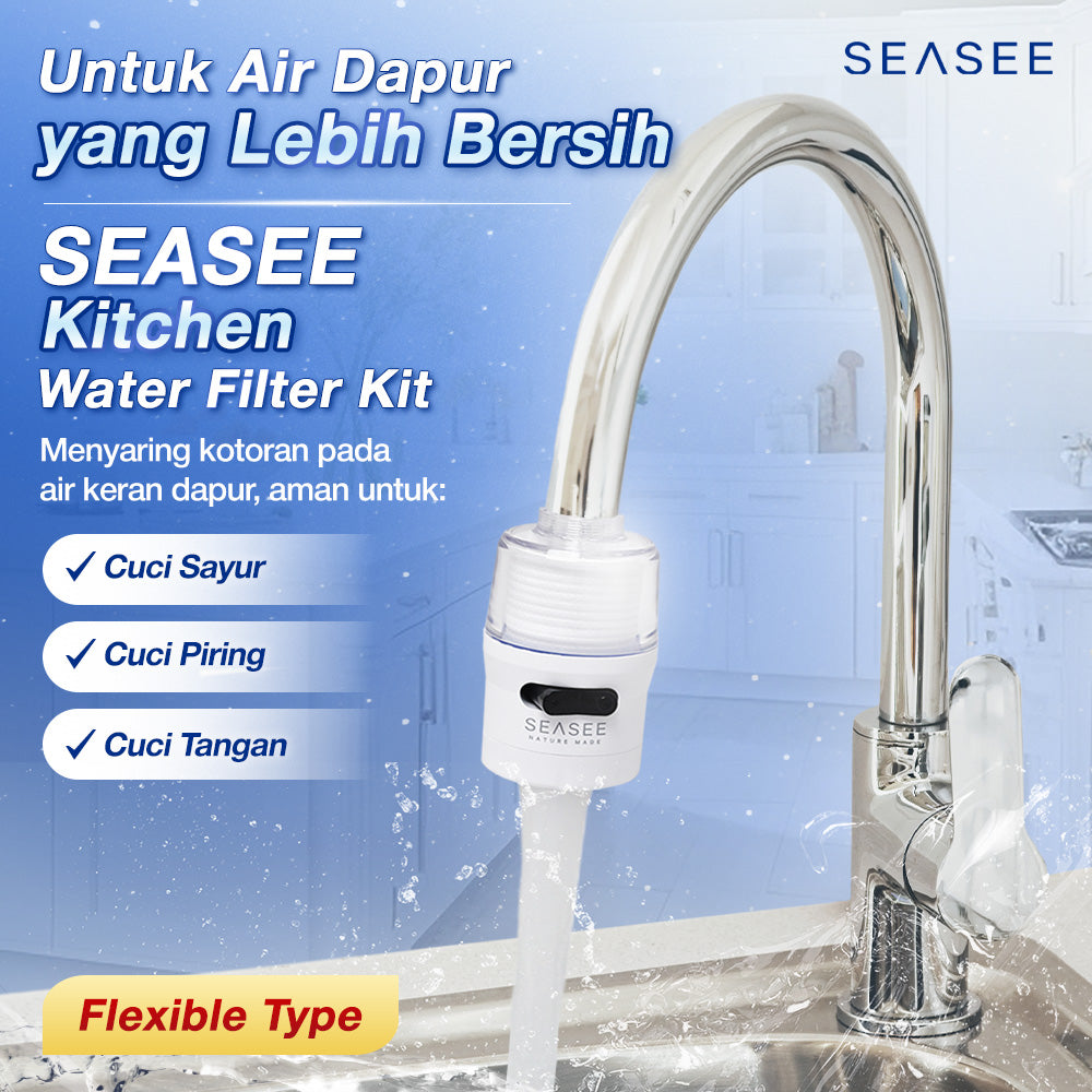 SEASEE Kitchen Water Filter Kit - Flexible Type