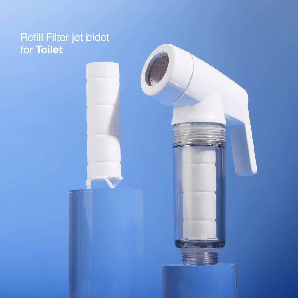 SEASEE Jet Bidet Filter Refill for Toilet