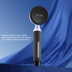 SEASEE Premium Shower Filter Kit - Jet Black