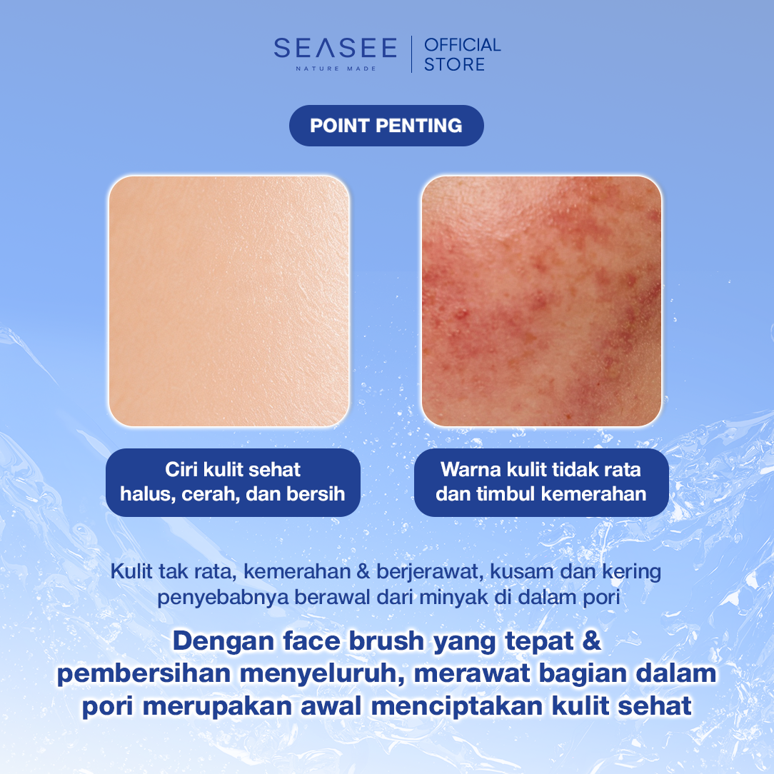 [BARU] SEASEE Sikat Pembersih Wajah Air Cushion