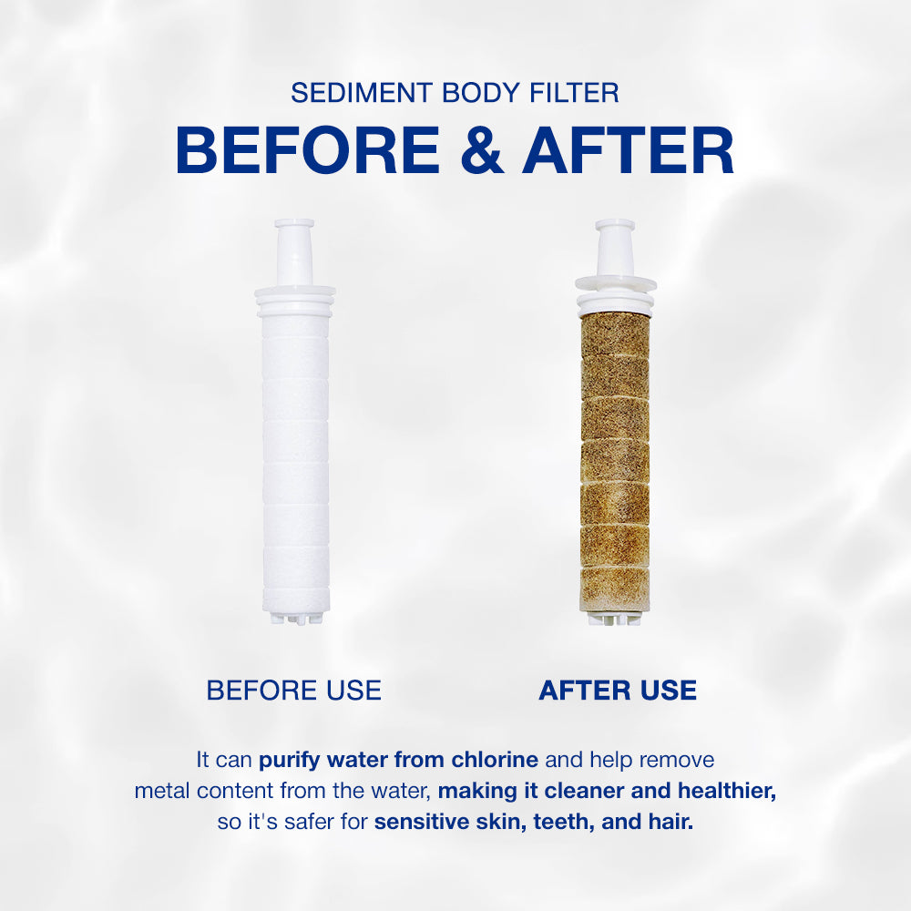 SEASEE Premium Shower Filter Kit - Opaq Misty