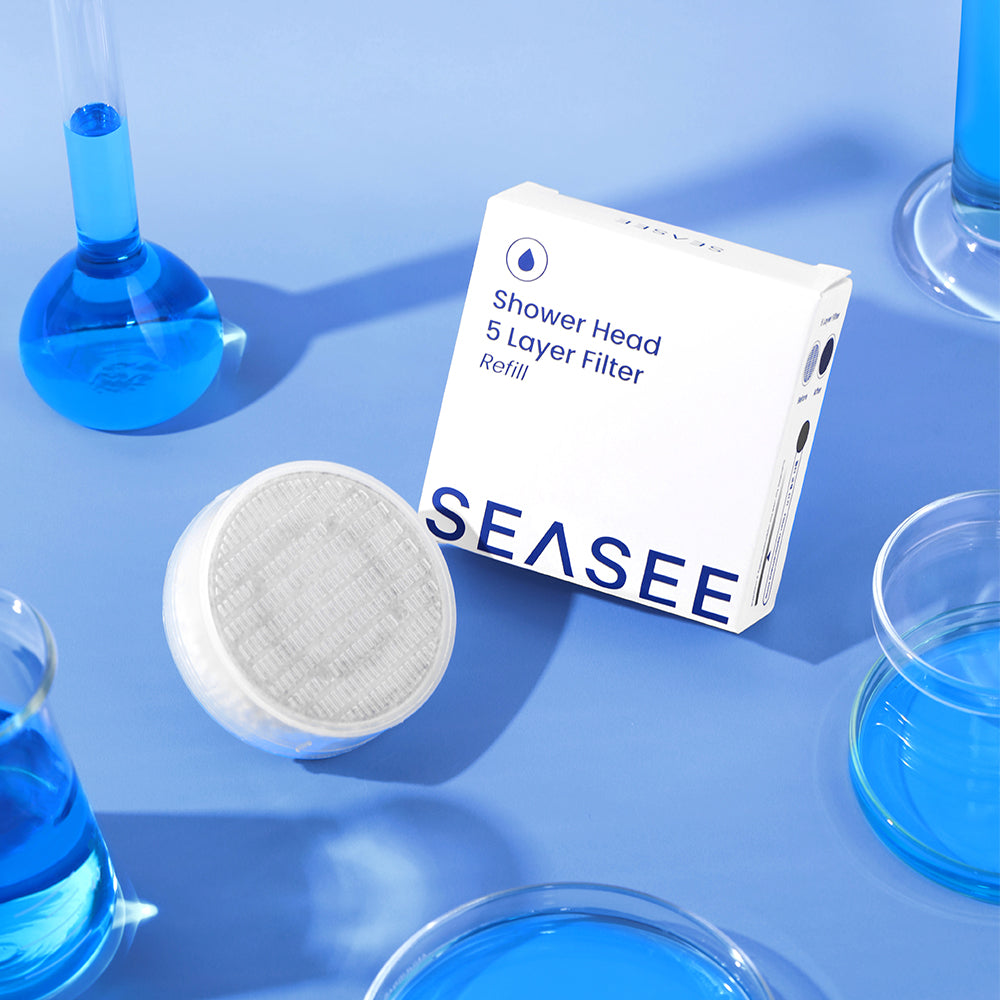 Filter Isi Ulang Kepala Pancuran SEASEE 5 Lapisan (1 pc)
