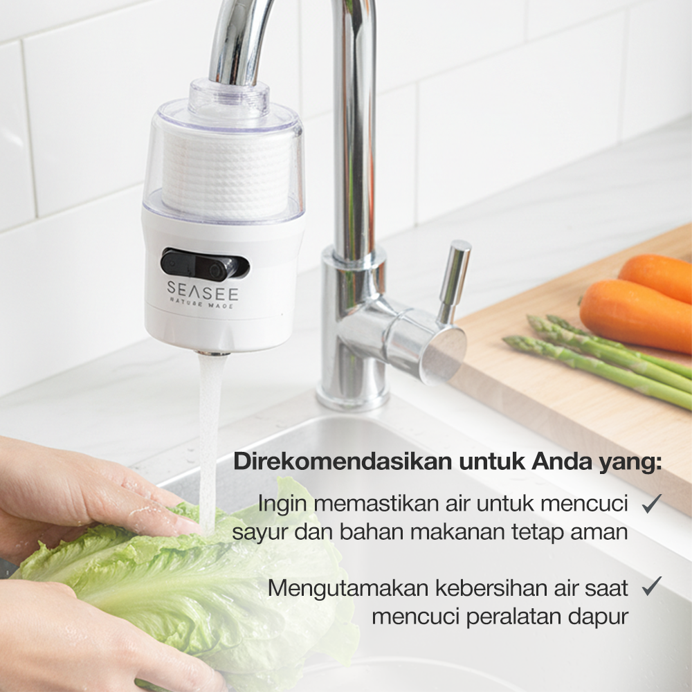 SEASEE Kitchen Water Filter Kit - Flexible Type