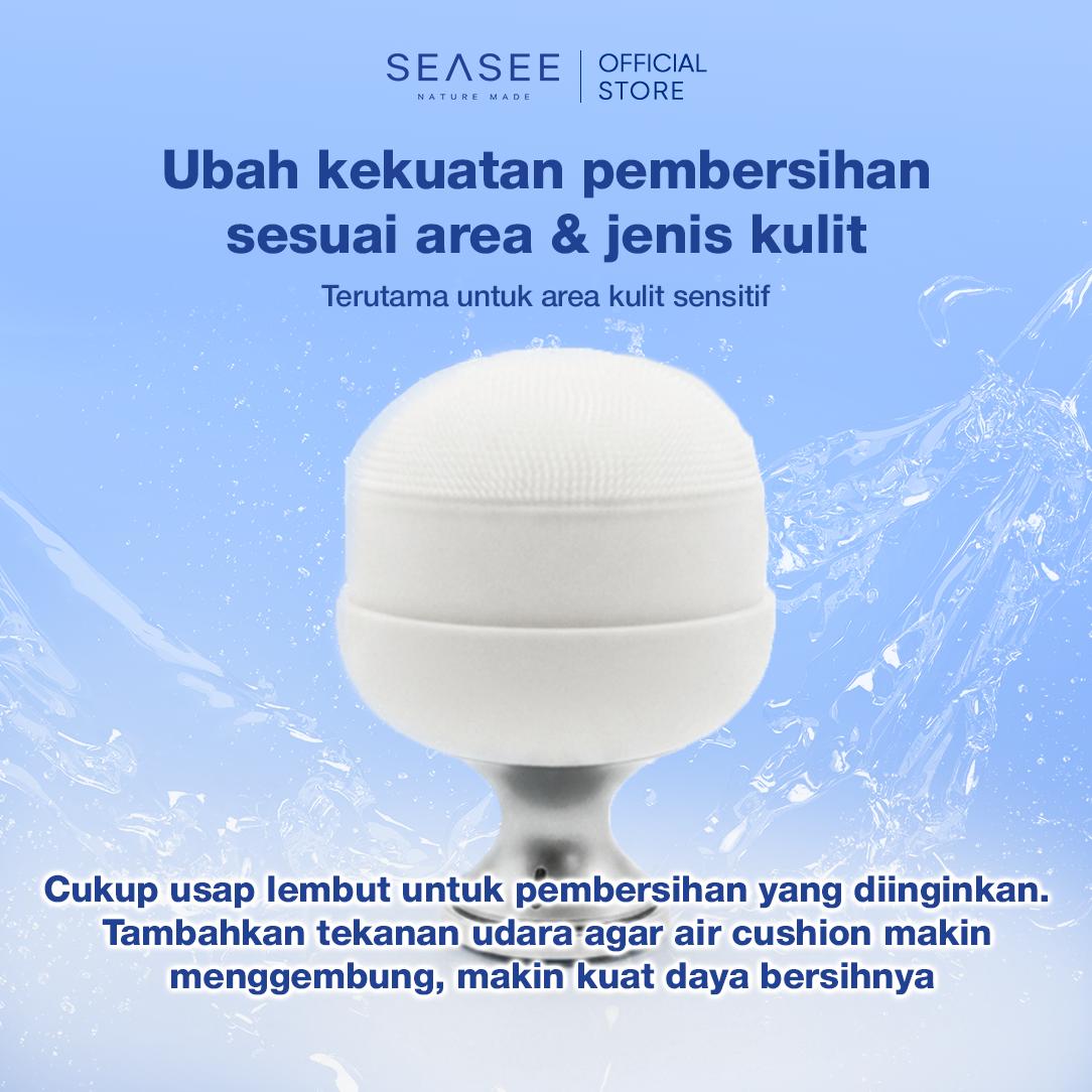 [BARU] SEASEE Sikat Pembersih Wajah Air Cushion