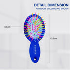 SEASEE Rainbow Volume Brush dengan Cermin (Di Perjalanan)