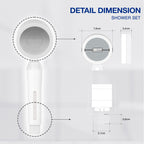 SEASEE Premium Shower Filter Kit - Putih Cerah