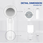 SEASEE Premium Shower Filter Kit - Opaq Misty
