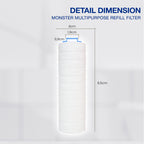SEASEE Monster Isi Ulang Filter (3 pcs)