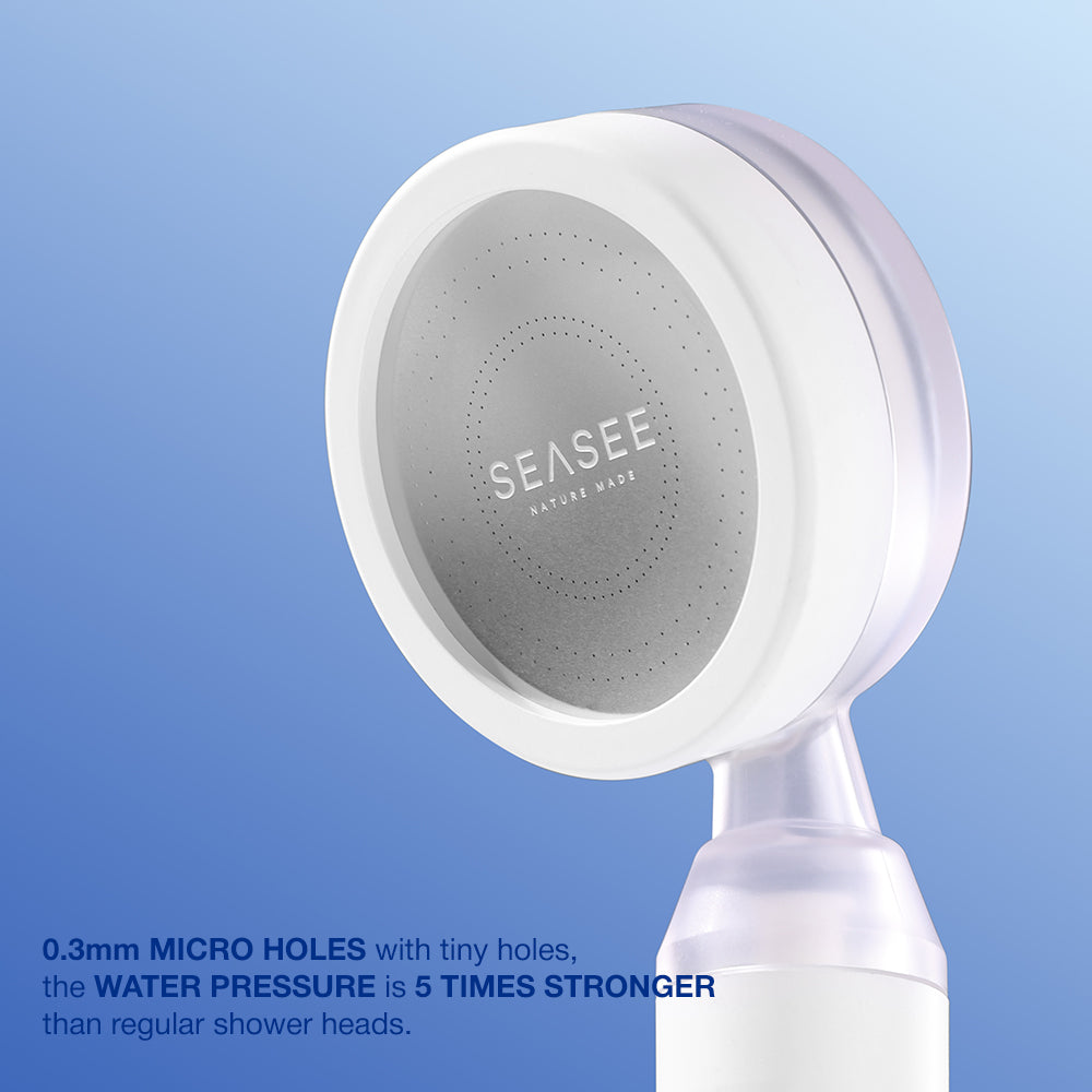 SEASEE Premium Shower Filter Kit - Putih Cerah
