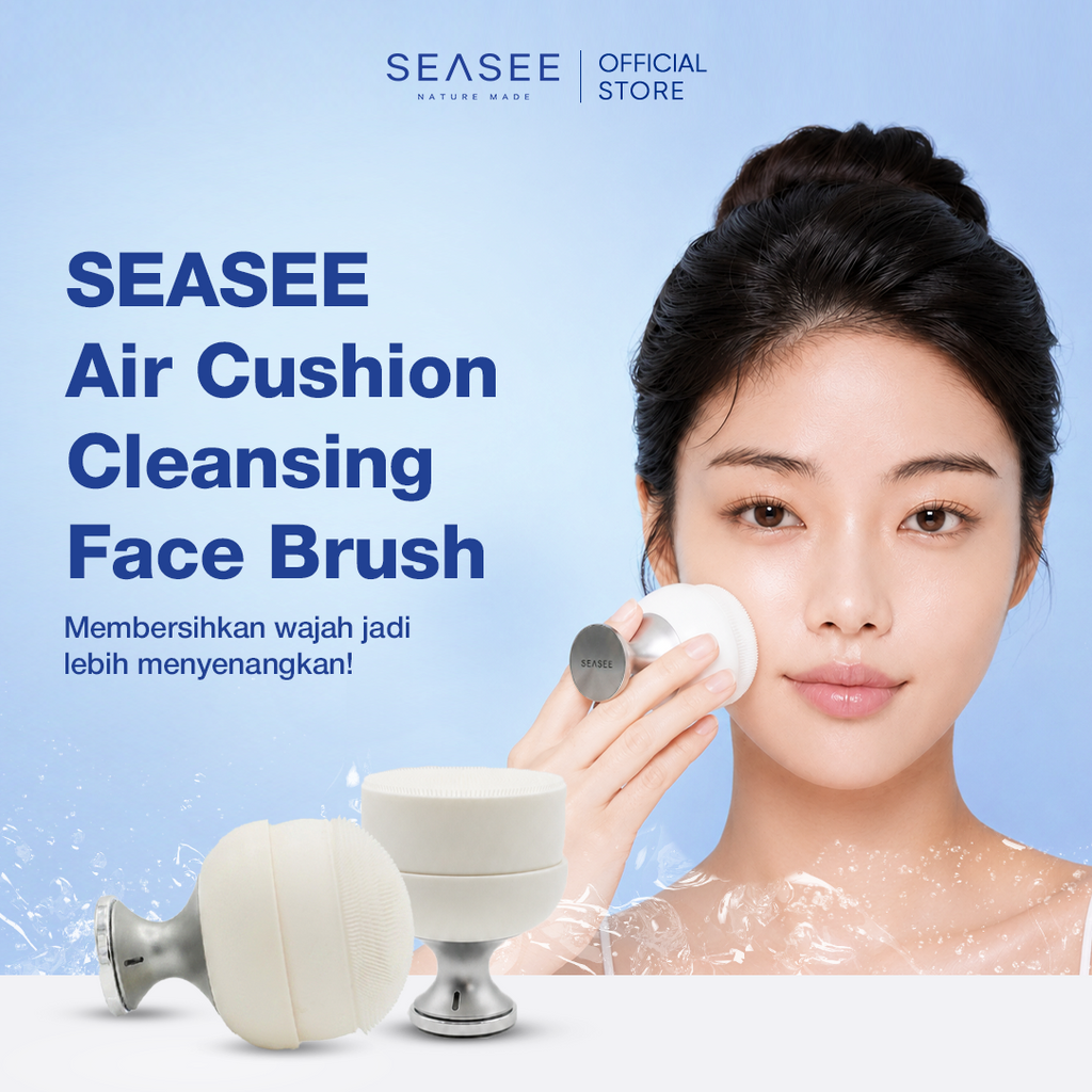 [BARU] SEASEE Sikat Pembersih Wajah Air Cushion