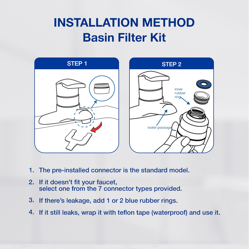 Kit Filter SEASEE Basin (Wastafel)