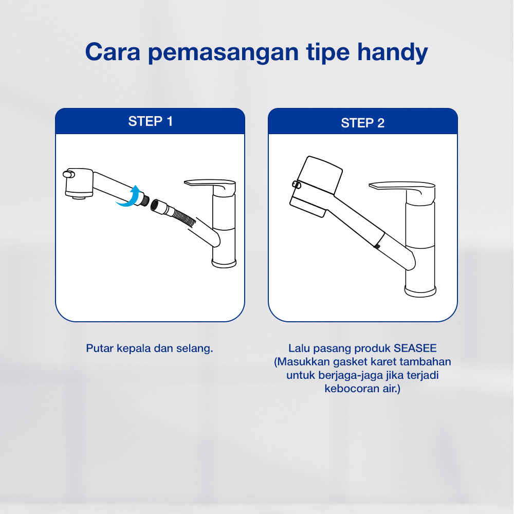 SEASEE Kitchen Water Filter Kit - Handle Type