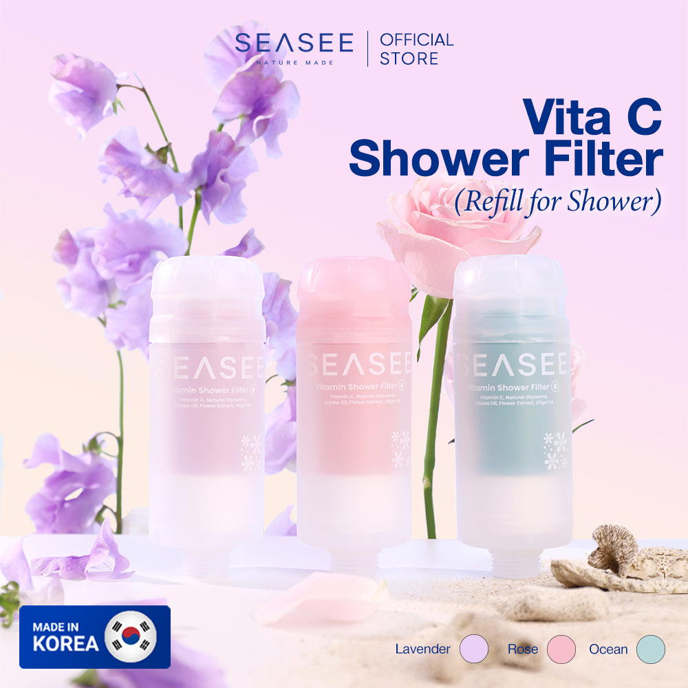 SEASEE Vita C Shower Filter - Lavender - product detail image 2
