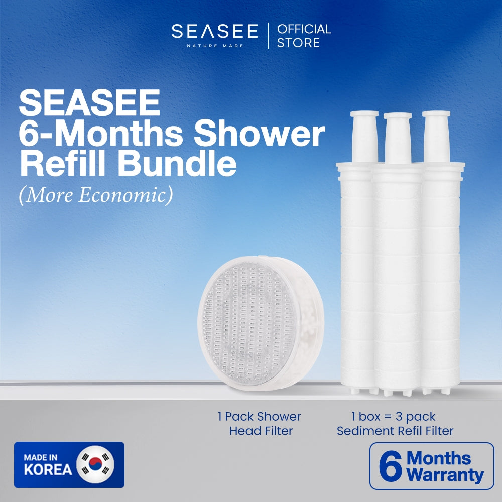 [Refill] SEASEE 6-Month Shower Refill Bundle (More Economic)