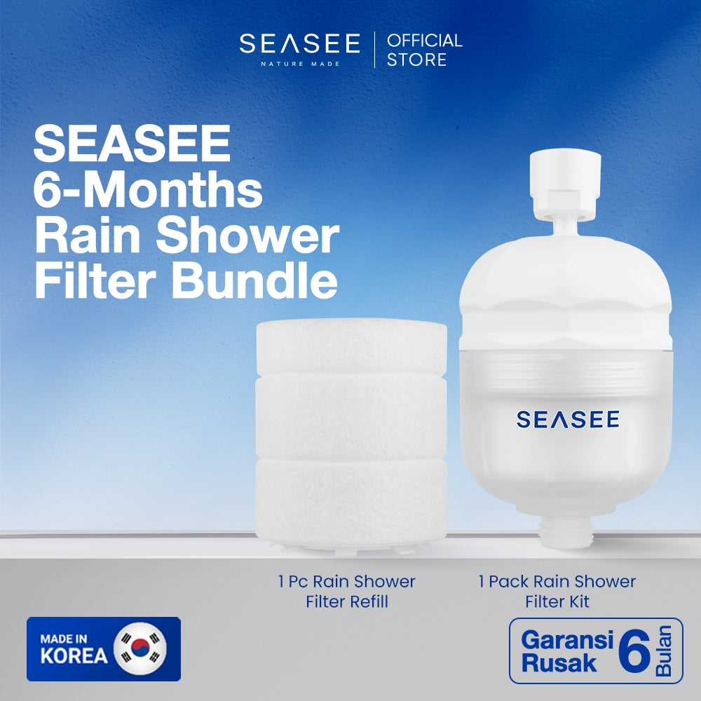 [Kit] SEASEE 6-Month Rain Shower Filter Bundle (More Economic)