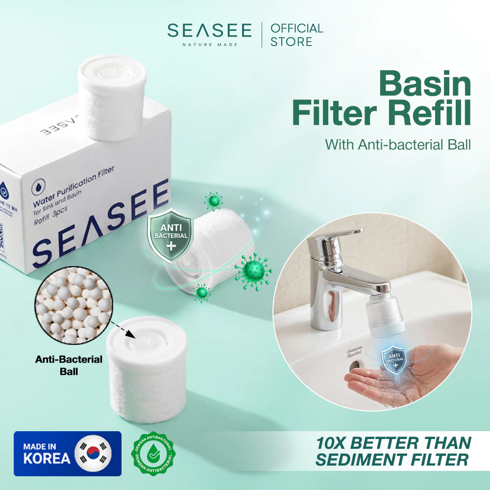 [Refill] SEASEE Basin (Westafel) Refill Filter with Anti Bacterial Ball