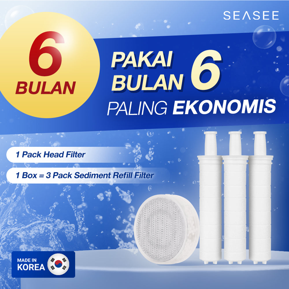 [Refill] SEASEE 6-Month Shower Refill Bundle (More Economic)
